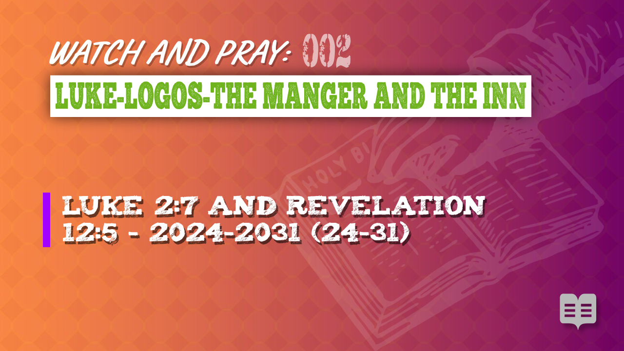 WATCH AND PRAY 002: LUKE-LOGOS-THE MANGER AND THE INN (Apologetics)