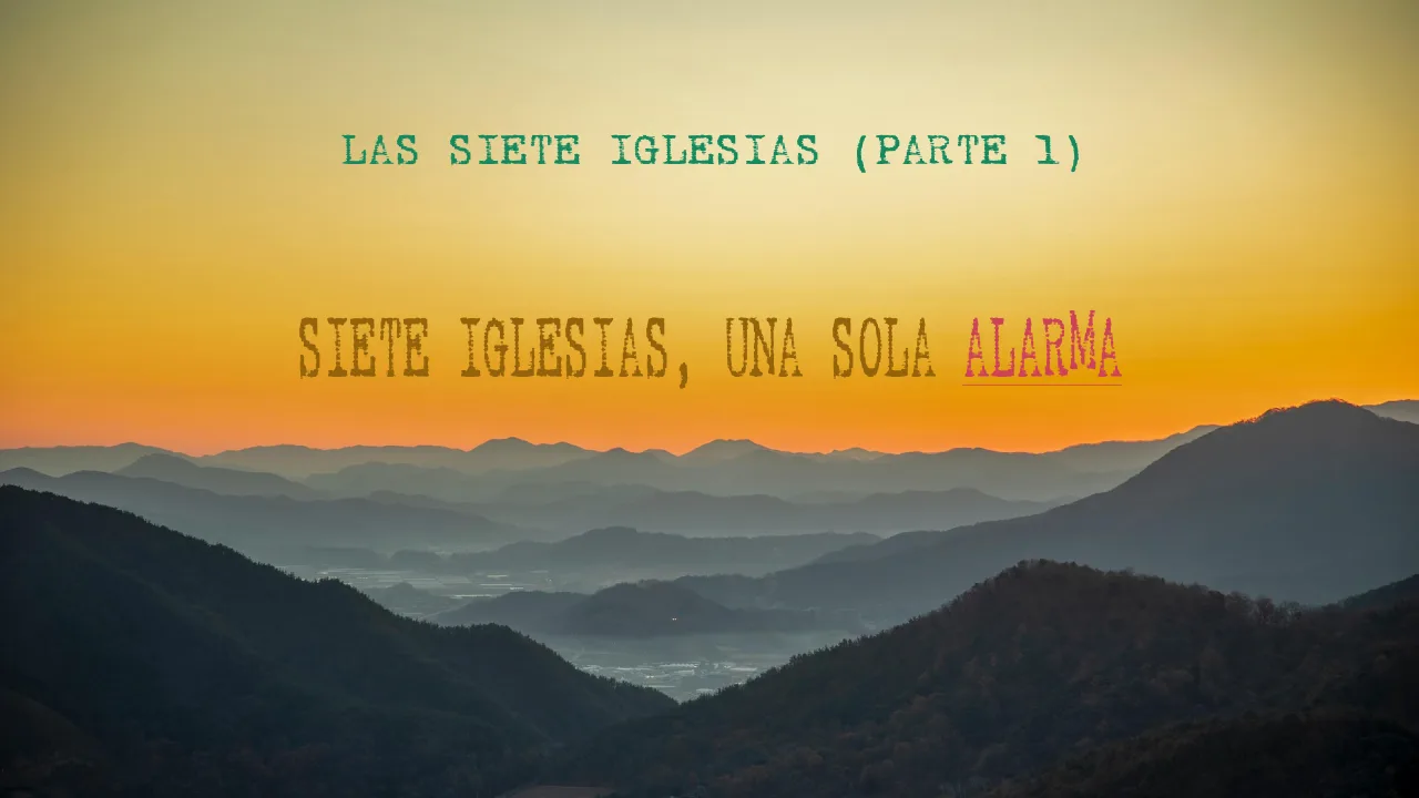 LAS SIETE IGLESIAS (PARTE 1): Siete Iglesias, una sola alarma